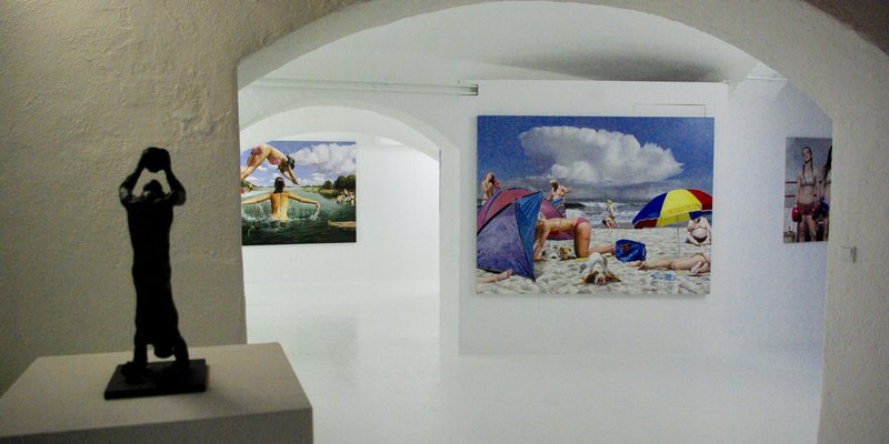 LOFT-Galerie mit Bar und Außenbereich