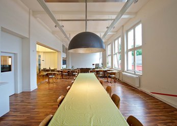 Eventraum im Stil Vintage-Klassenzimmer