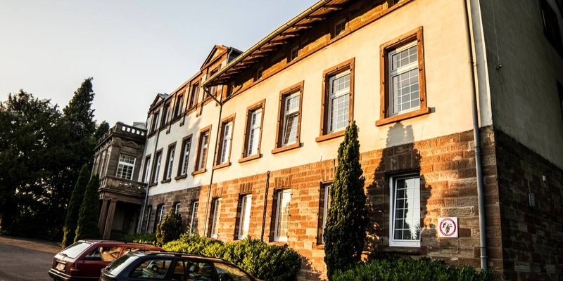 Altes Herrenhaus im Renaissance Stil.