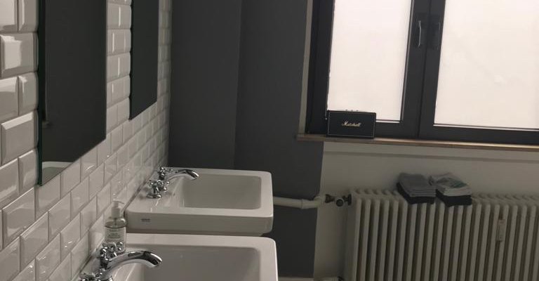 Bright industrial loft