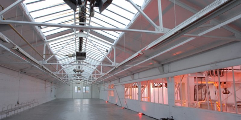 Alte Werkshalle im LOFT-Stil