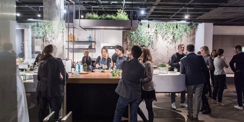 Space for Brand and Products