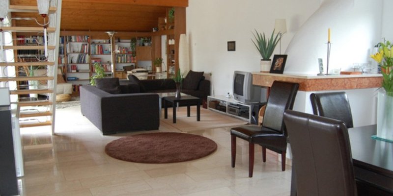 EFH im Bungalowstil mit Fotostudio